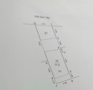 NHÀ MẶT PHỐ SƠN TÂY, VỈA HÈ ĐÁ BÓNG, 2 MẶT PHỐ TRẦN PHÚ-SƠN TÂY