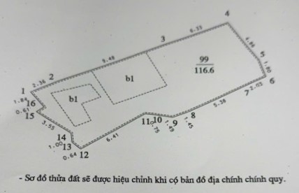 THỬA ĐẤT ĐẸP MẶT PHỐ MINH KHAI, VỈA HÈ, DÒNG TIỀN 20 TRIỆU/TH
