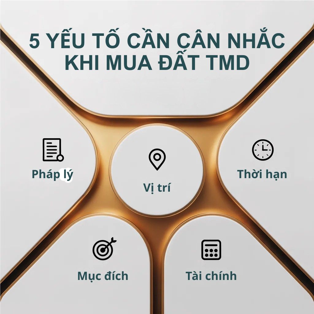 5 yếu tố cần cân nhắc khi mua đất thương mại dịch vụ