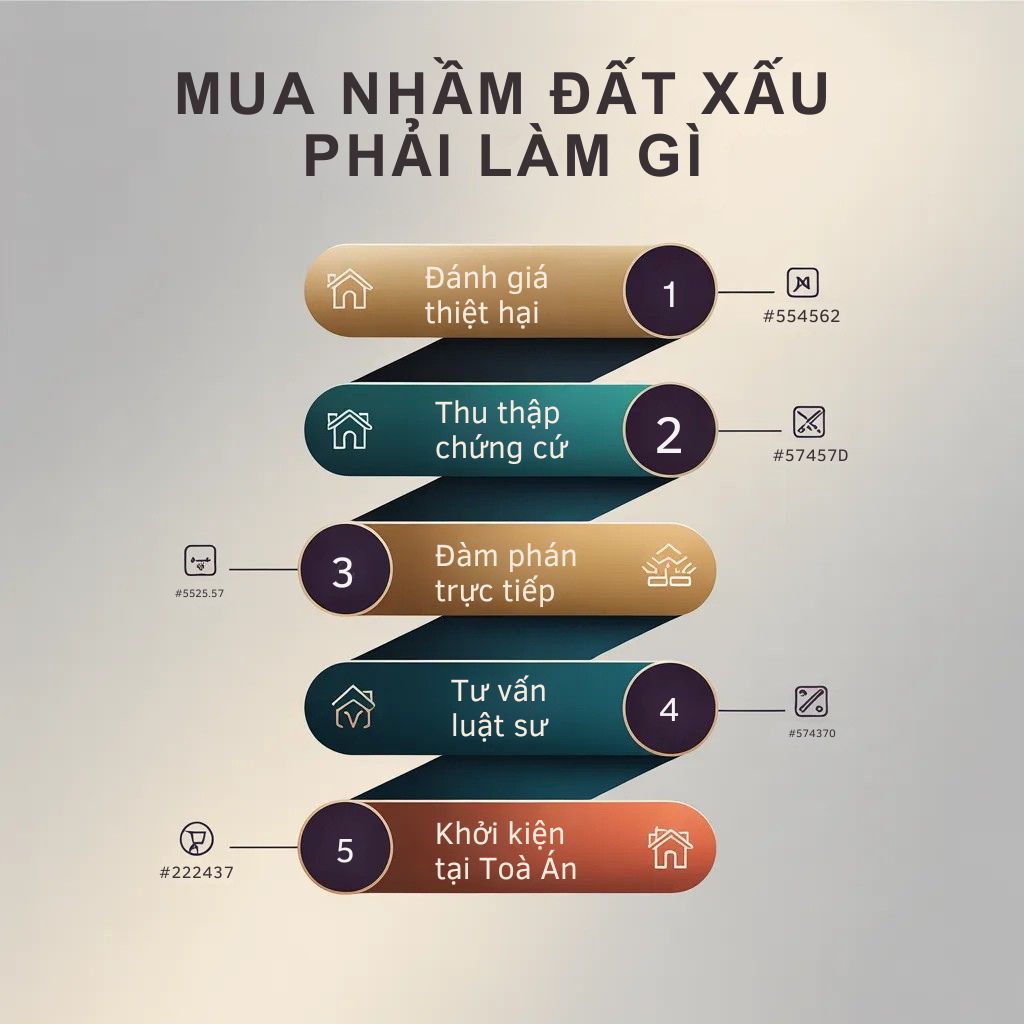 Mua nhầm đất xấu phải làm gì?