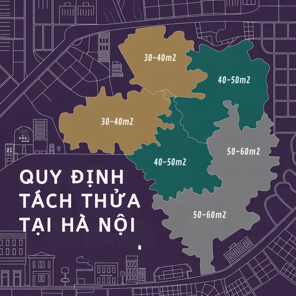 Quy định tách thửa tại Hà Nội