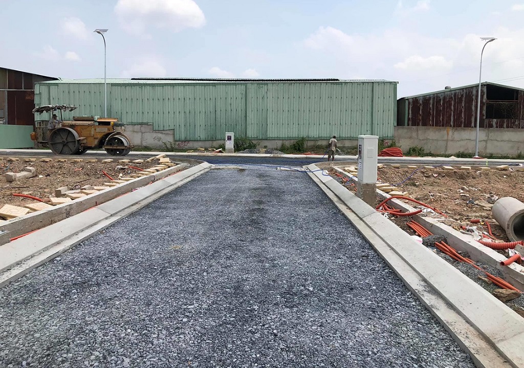 Thi công hạ tầng theo tiêu chuẩn quy hoạch