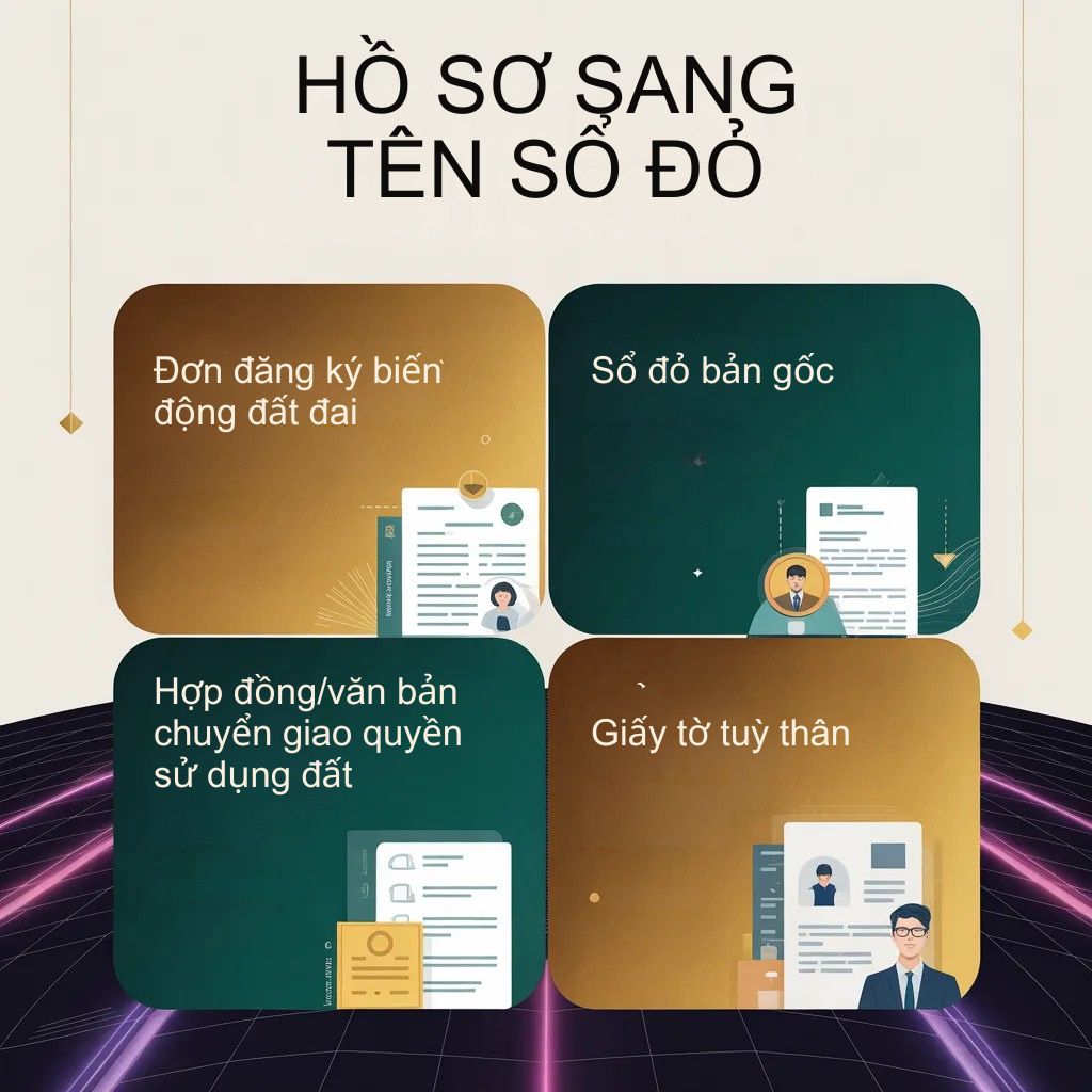 Hồ sơ sang tên sổ đỏ
